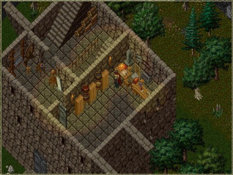 textiles area, and guild room with guild colours, event sign up area.