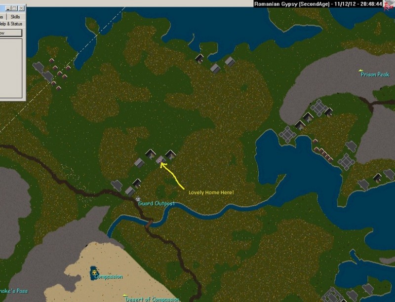 Location of house