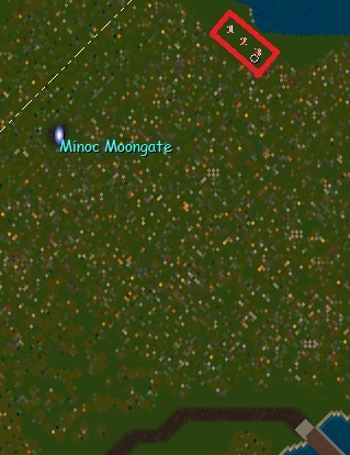 Location of houses