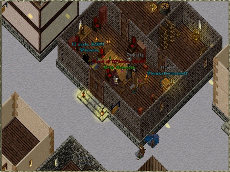 House Looting on Dagger 1 (note &quot;clever&quot; naming of pet)
