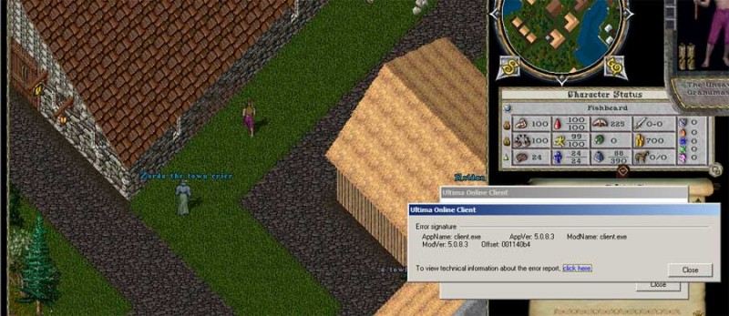 crash screenshot